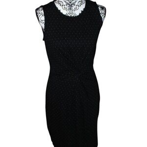Gap Black Dress With White Dots Swiss Polka Size S Small NWT's